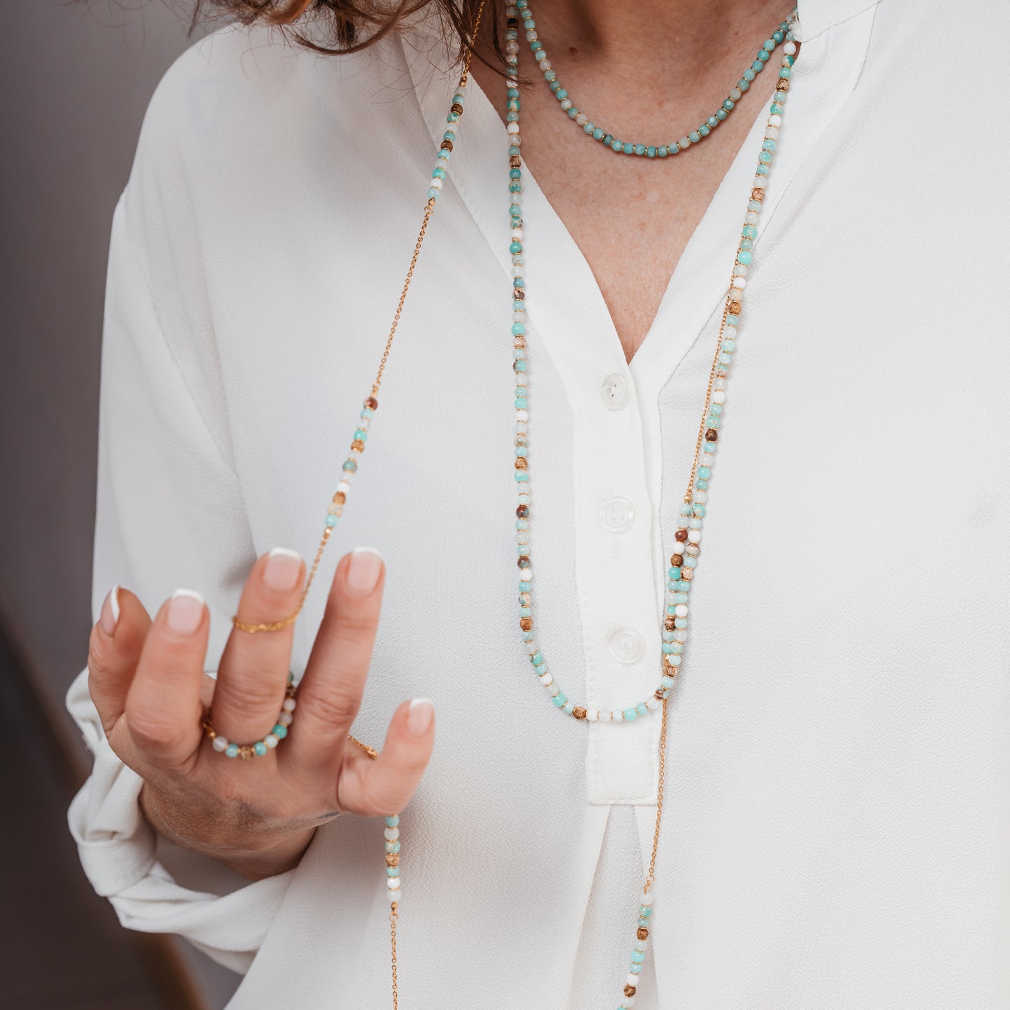 COLLANA LARGE AQUA CAORLE THE SMALL VENICE - Million Dreams Caorle