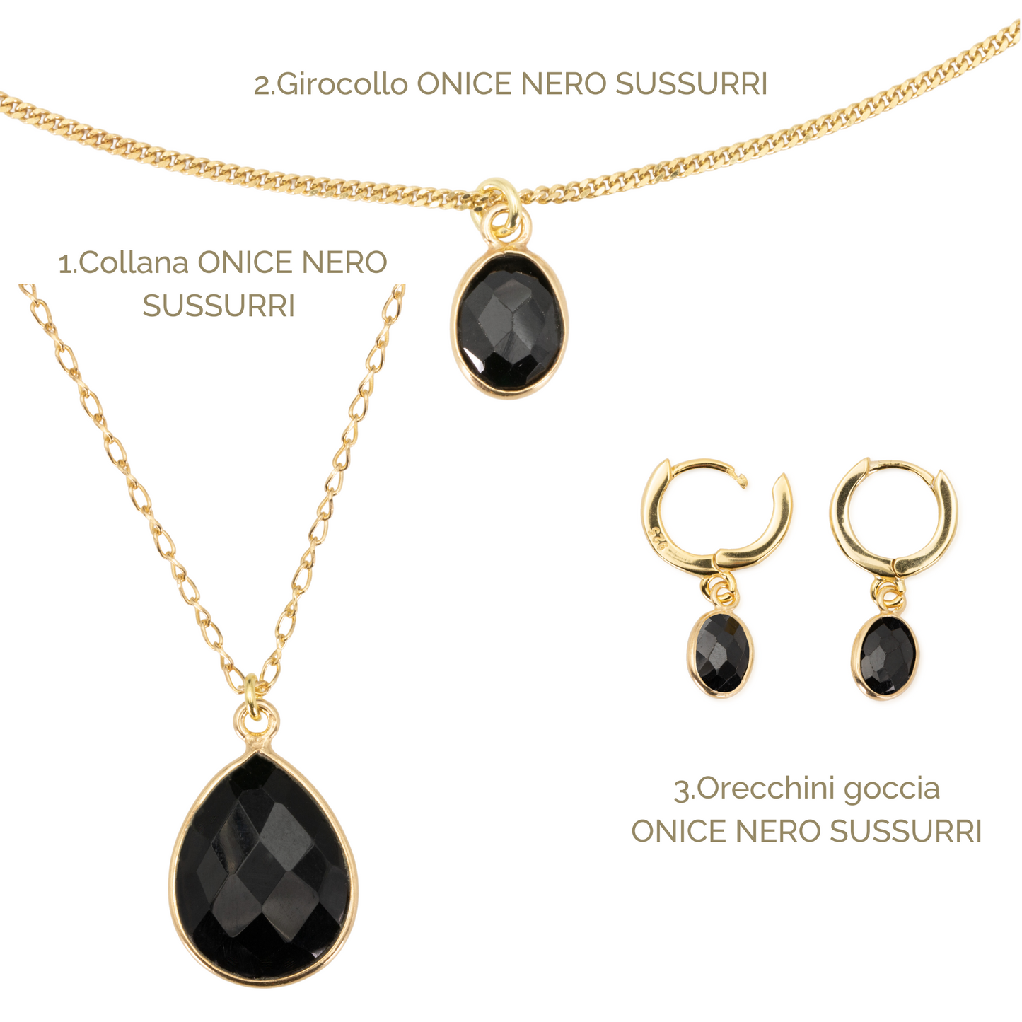SET PIETRE NERE SUSSURRI