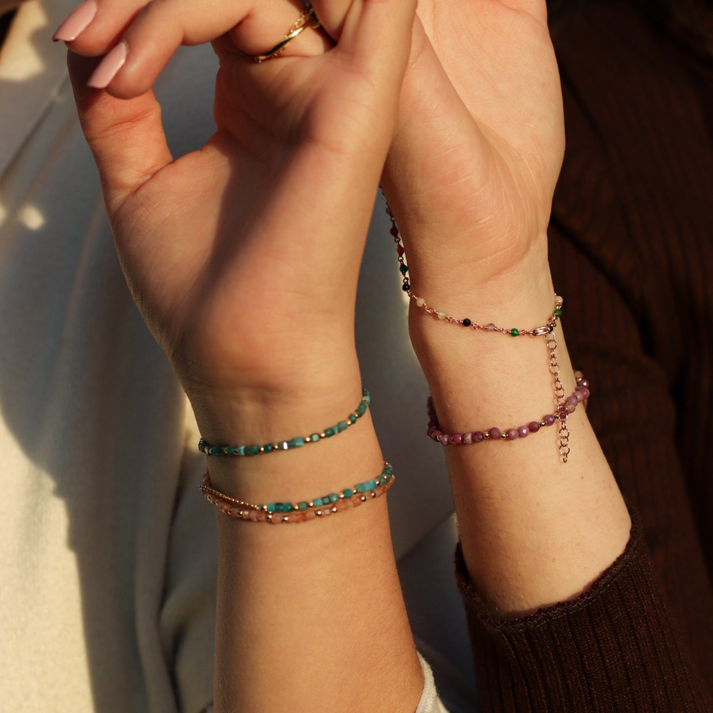BRACCIALE TANZANITE ELASTICO SUSSURRI - Million Dreams Caorle