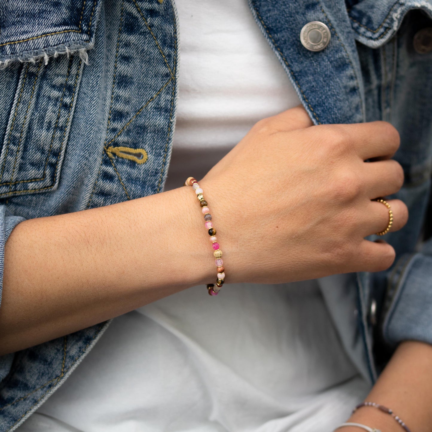 BRACCIALE MULTICOLOR ROSA CAORLE THE SMALL VENICE - Million Dreams Caorle