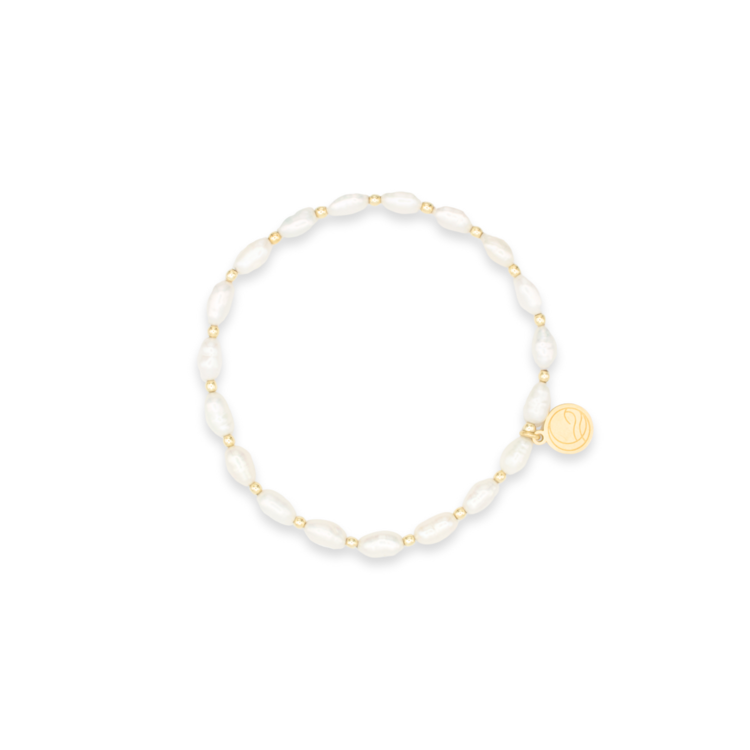 BRACCIALE ELASTICO PERLE DI FIUME COLLEZIONE CUORE - Million Dreams Caorle