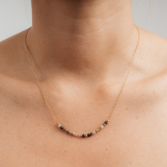 "Tourmaline" choker necklace - SUSSURRI Collection