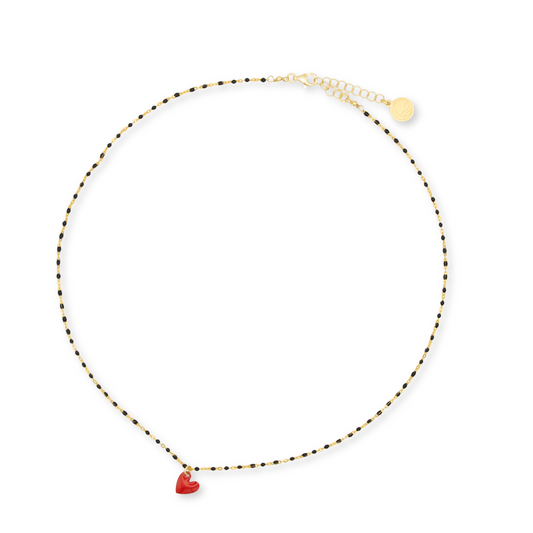 GIROCOLLO NUVOLA CUORE ROSSO