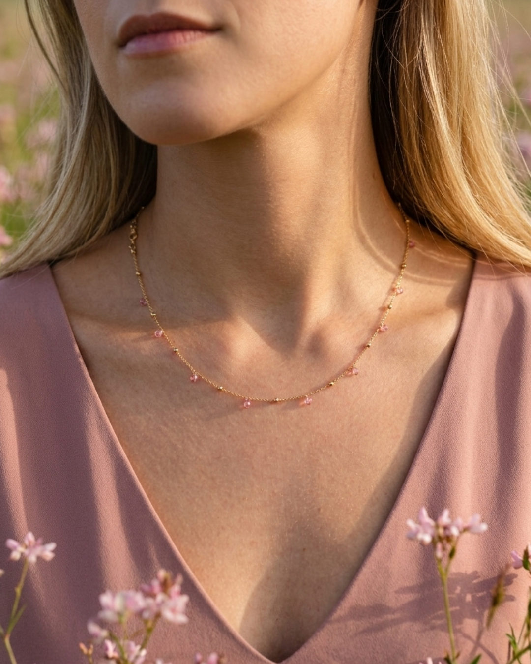 Girocollo Luce Rosa – Sussurri - Million Dreams Caorle
