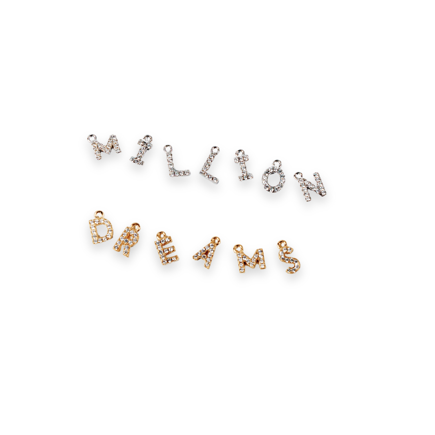 SET GIROCOLLO LETTERINE INCANTO ROSA - Million Dreams Caorle
