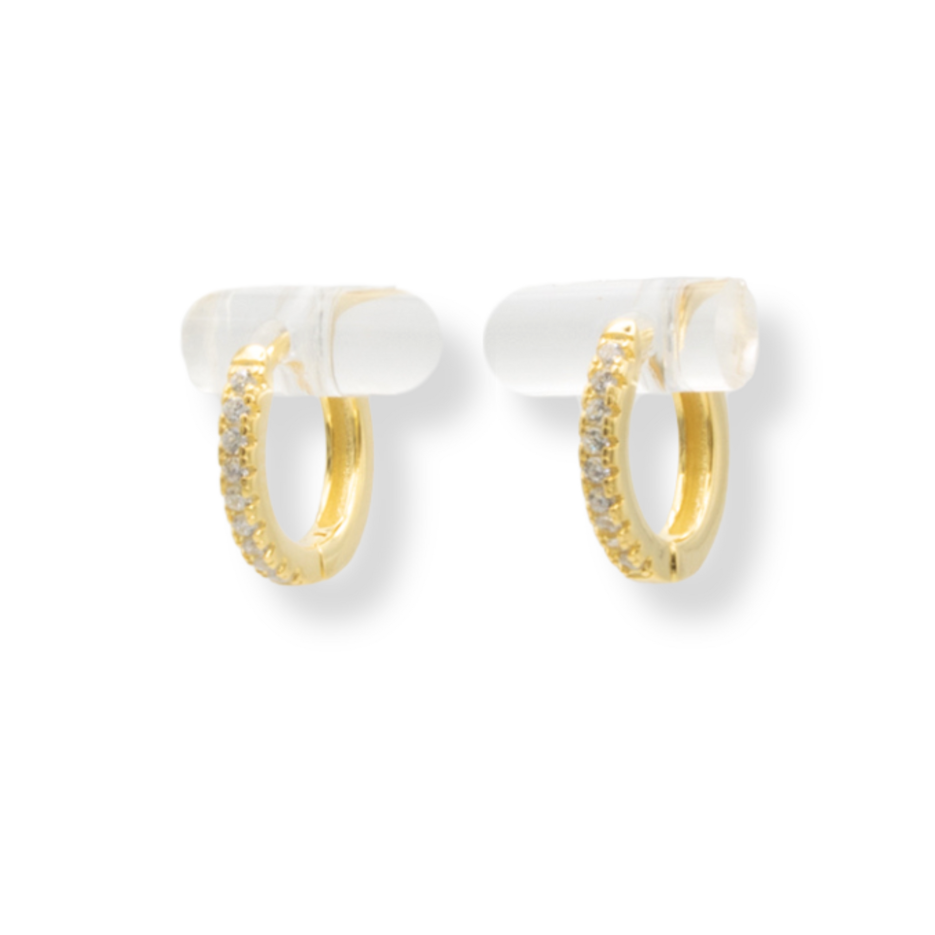 ORECCHINI CERCHIO ZIRCONI COLLEZIONE LETTERINE - Million Dreams Caorle