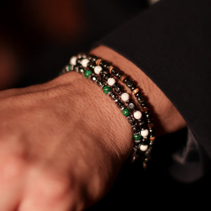 "Howlite" bracelet - OXIDE collection