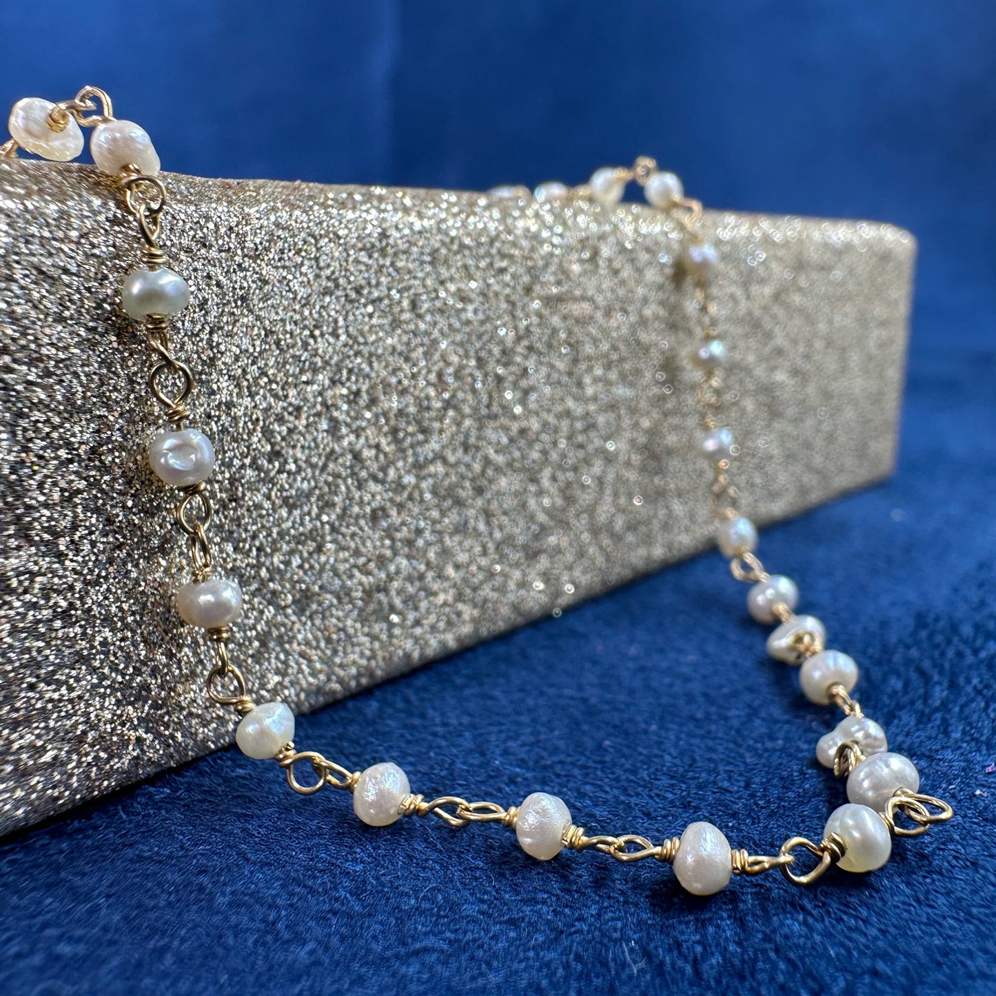 "Pearl" choker necklace - SUSSURRAMI Collection