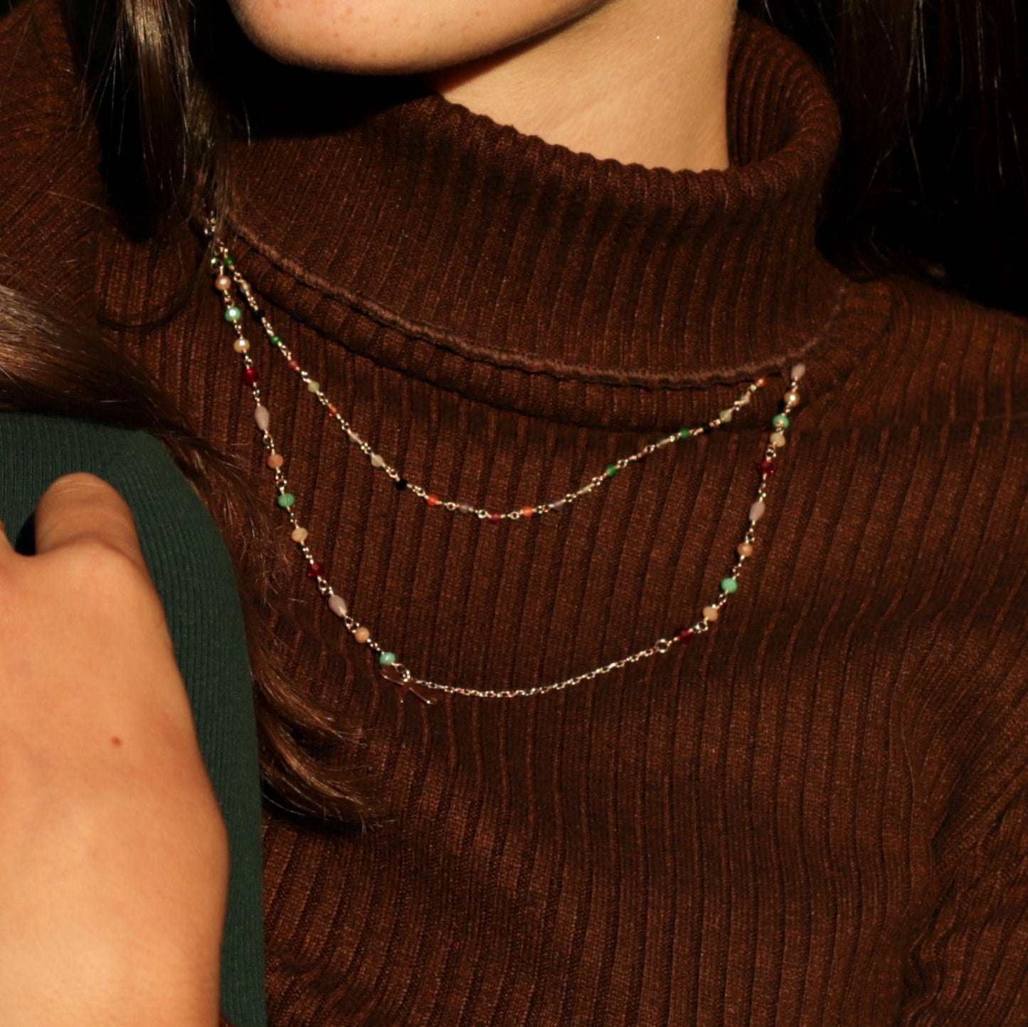 "Rosario" choker necklace - SUSSURRI Collection
