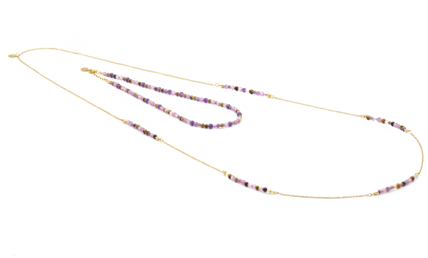 Small Lilac Choker Necklace &amp; Matches - CAORLE THE SMALL VENICE Collection