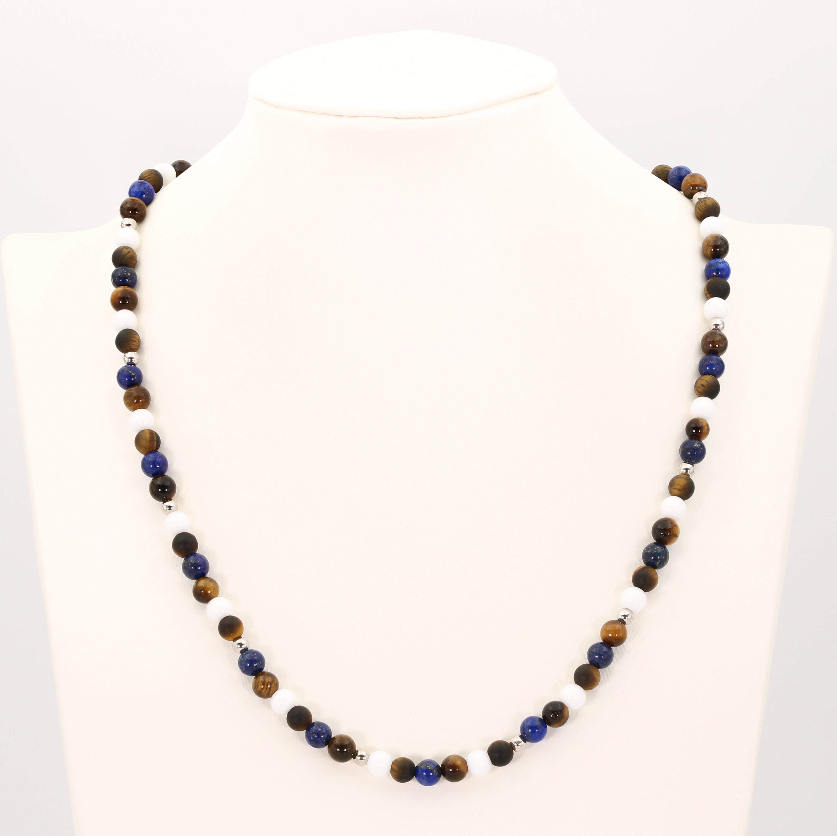 Collana Prince Blue Collezione ACQUA - busto