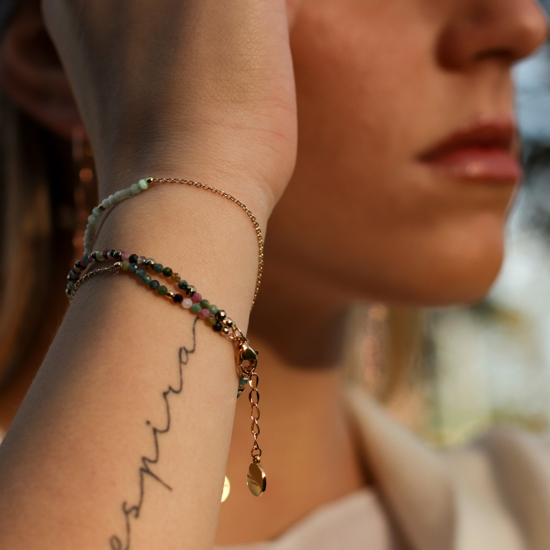 BRACCIALE CALIFORNIA TORMALINE